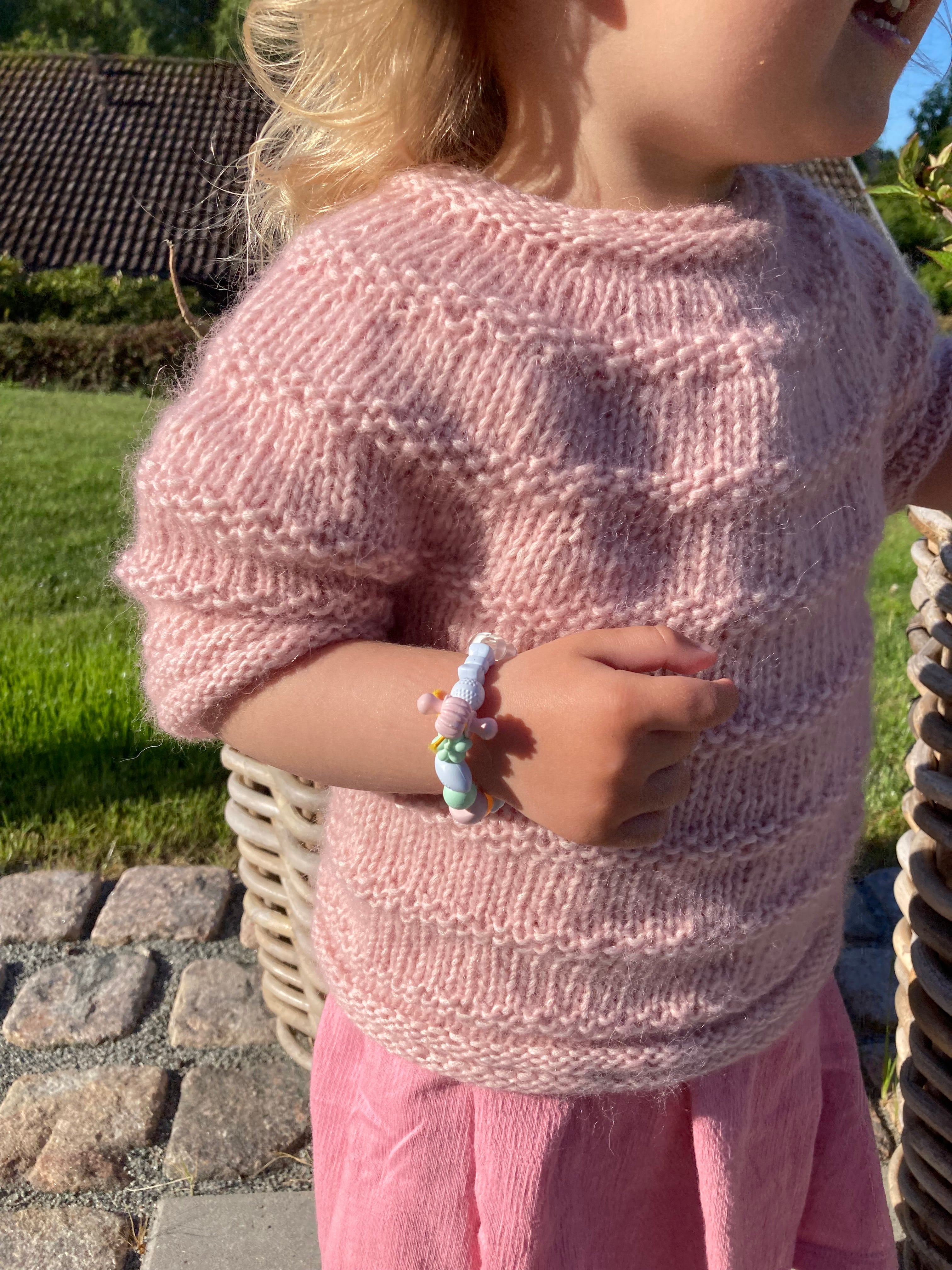 kit til "BØRNESWEATER VIOLA"